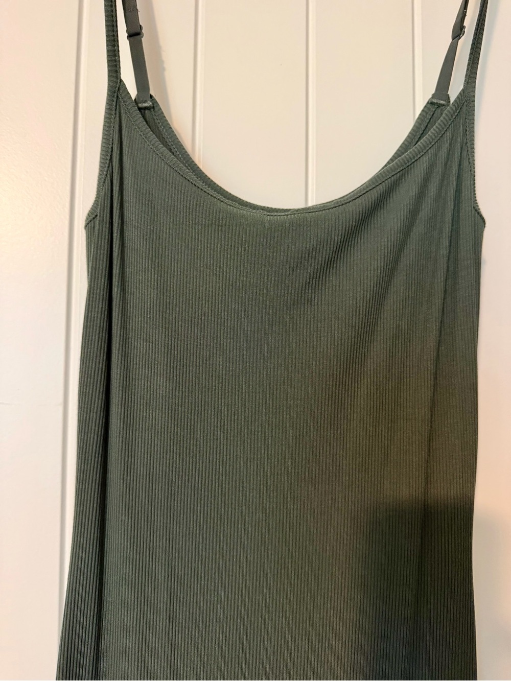 SKIMS Deep Sea Ribbed Maxi Slip Dress - Picture 3 of 3
